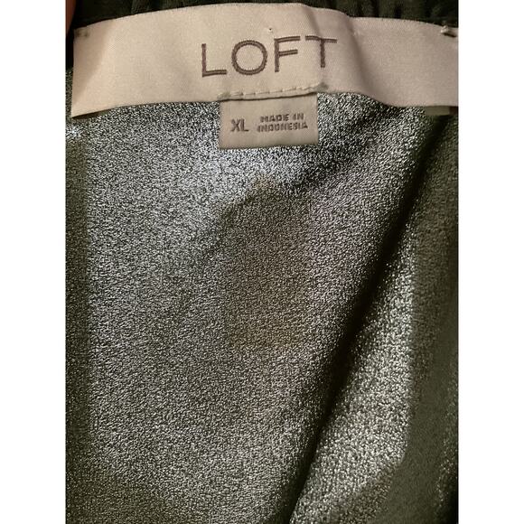 Green LOFT Blouse - XL - Picture 3 of 4